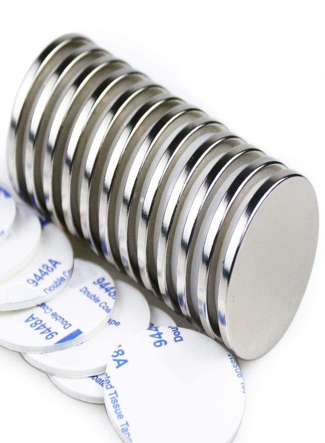 LOVIMAG Super Strong Neodymium Disc Magnets, Powerful N52 Rare Earth Magnets - 1.26 inch x 1/8 inch, Pack of 12 - Image 1