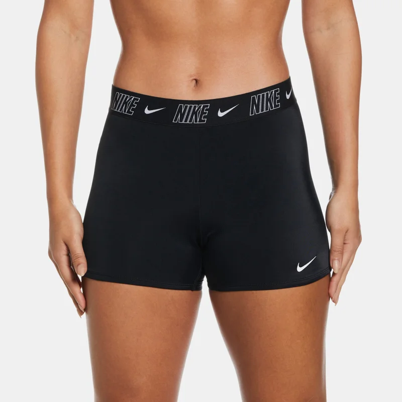 نايكي شورت السباحة لوجو تيب للنساء