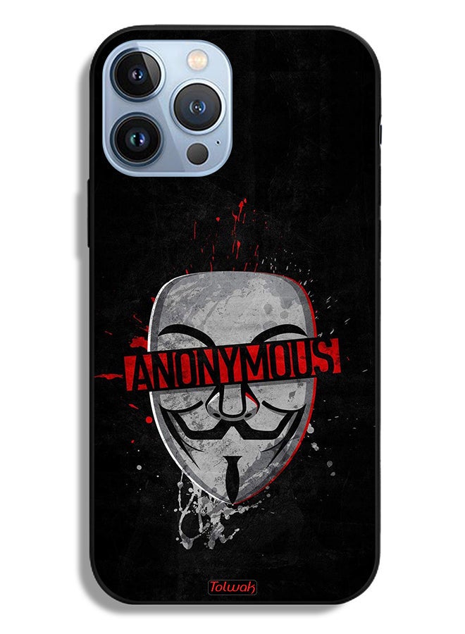 Tolwak Apple iPhone 13 Pro Max Protective Case Anonymous - Image 2