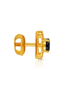 Malabar Gold and Diamonds 22 Carat 916 Purity Precia Gemstone Earrings PGNSOC037ER5Y  - Image 2