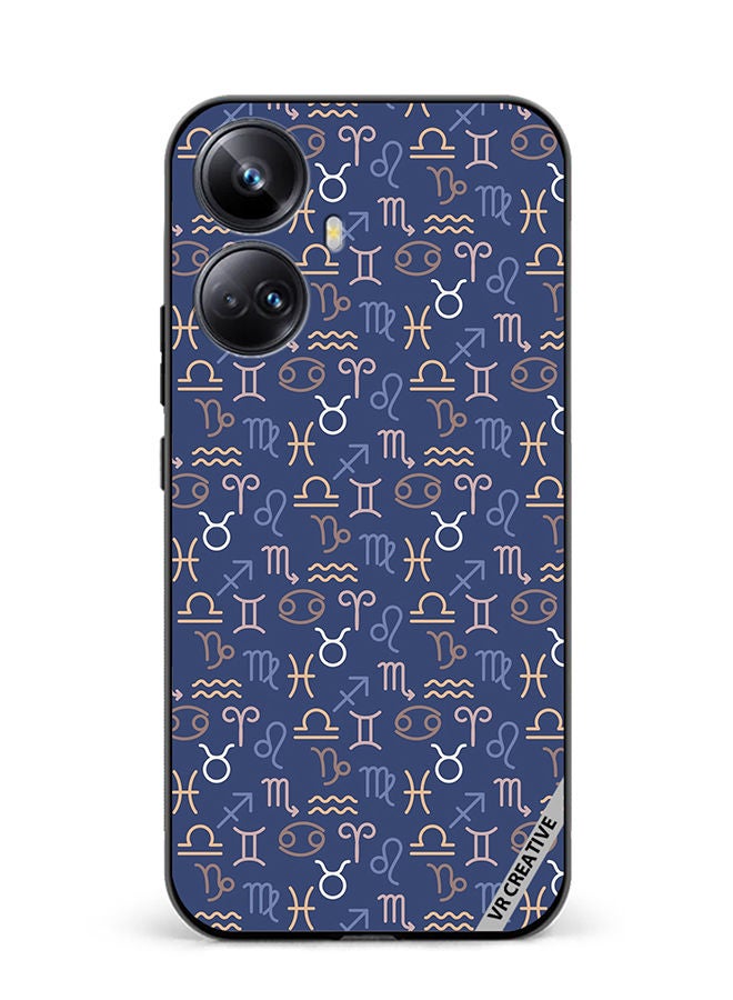 VR CREATIVE Protective Case Cover For Realme 10 Pro Plus Pattern Zodiac Signs Design Multicolour - Image 1