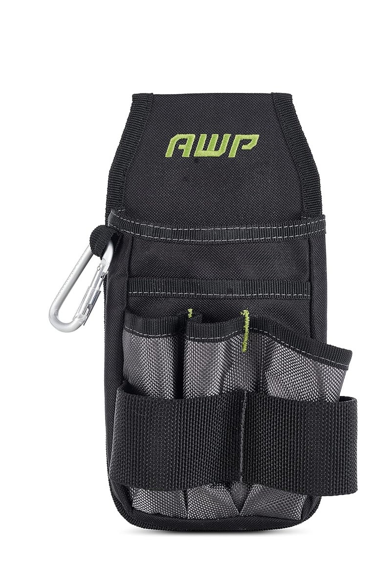 AWP AWP Organizer Tool Pouch 7 Pockets Loops for Tool Organization HeavyDuty Metal Belt Clip Attachment  - Image 4