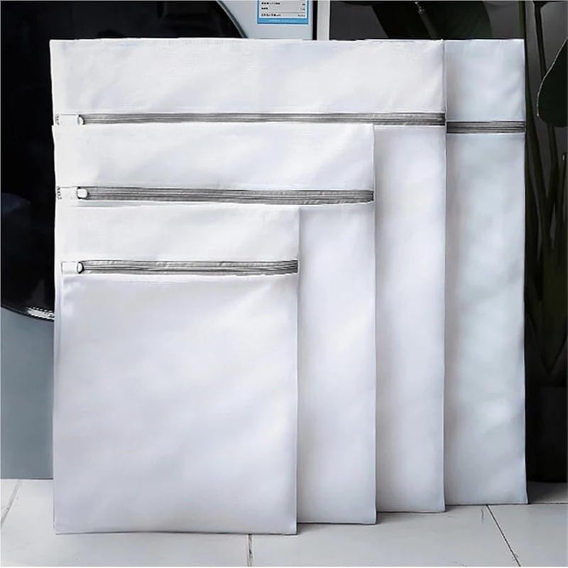 Mesh Laundry Bags Set For Washing Machine Bra Wash Bags Color1 S - Image 3