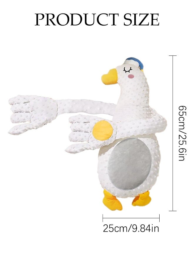 DUNISO Baby Patting Sleeping Toy with with Remote Control,Automatic Soothing Palm Hand,Startle Prevention Pat Pillow with Detachable red bean liner - Image 2