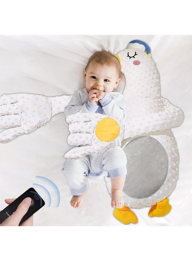 DUNISO Baby Patting Sleeping Toy with with Remote Control,Automatic Soothing Palm Hand,Startle Prevention Pat Pillow with Detachable red bean liner - Image 4