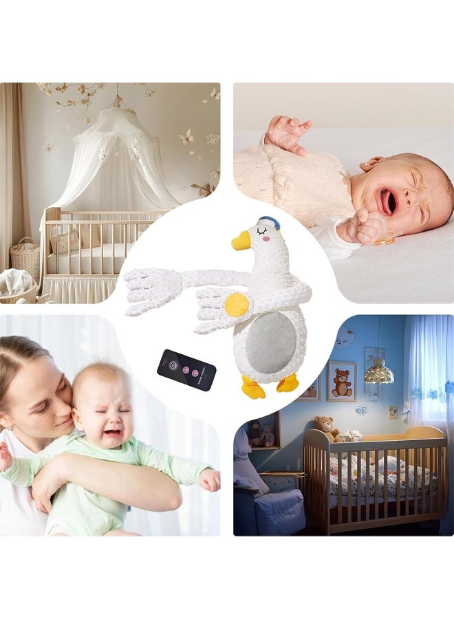 DUNISO Baby Patting Sleeping Toy with with Remote Control,Automatic Soothing Palm Hand,Startle Prevention Pat Pillow with Detachable red bean liner - Image 5