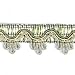 BEL AVENIR Braid Trim 3cm 12Yards Delicia French Gimp Basic Sewing Polyester DIY Crafts Costume Home Decoration Green - Image 2