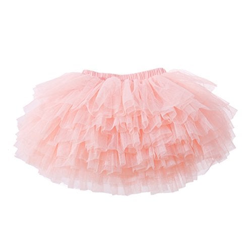 elamccor Tutu Skirt for Baby Girl Toddler 6 Layered Tulle Skirts 1-8T - Image 2