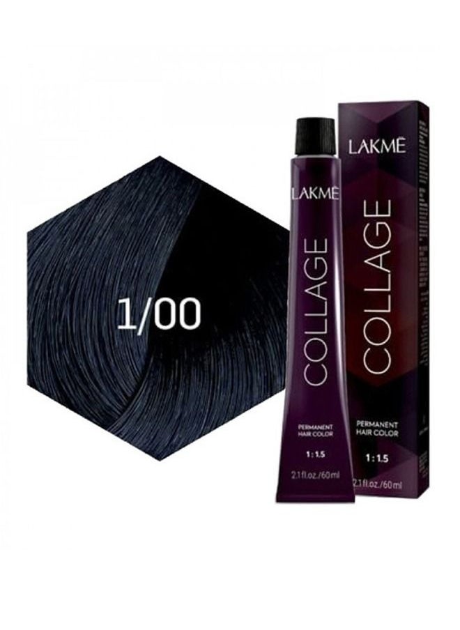 LAKME - Lakme Collage Permanent Hair Color 1/00 - Image 1