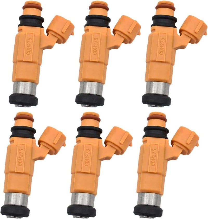 DEMULAX 6pcs Fuel Injector Nozzle Set for Marine Applications - Image 1