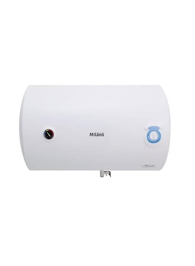 Milano 80L Horizontal Electric Water Heater – Energy Efficient, Fast Heating, Durable Inner Tank, Safe Temperature Control - Image 1