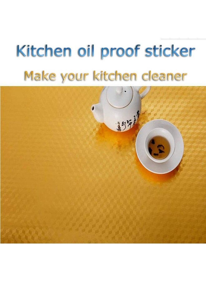 ورق جدران من الفينيل لاصق ذاتي اللصق مقاوم للماء من مول رخامي، غطاء حائط من الجرانيت لتزيين المطبخ وأثاث سطح الطاولة (رقائق_ذهبية_2M) - Image 2