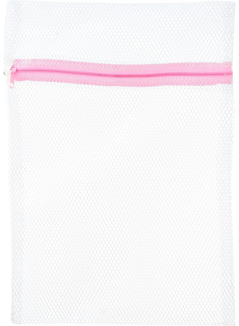 حقيبة غسيل شبك – لحماية الملابس الحساسة مثل السوتيان واللانجيري وملابس الأطفال والجوارب – شبكة بوليستر متينة تمنع التلف والتشابك – متعددة الألوان – 1 قطعة - Image 1