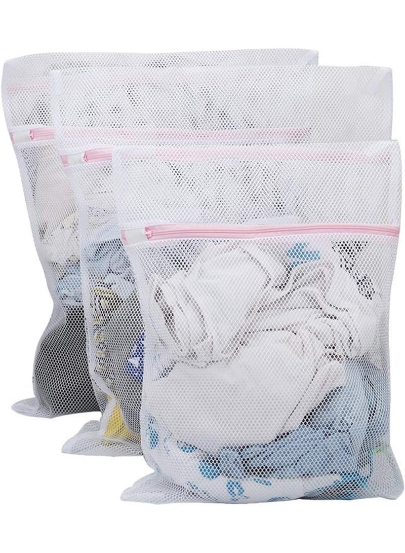 حقيبة غسيل شبك – لحماية الملابس الحساسة مثل السوتيان واللانجيري وملابس الأطفال والجوارب – شبكة بوليستر متينة تمنع التلف والتشابك – متعددة الألوان – 1 قطعة - Image 4