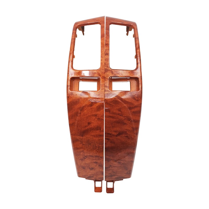 Generic Car Air Vent Woodgrain Panel Accessory for FJ120 Land Cruiser 