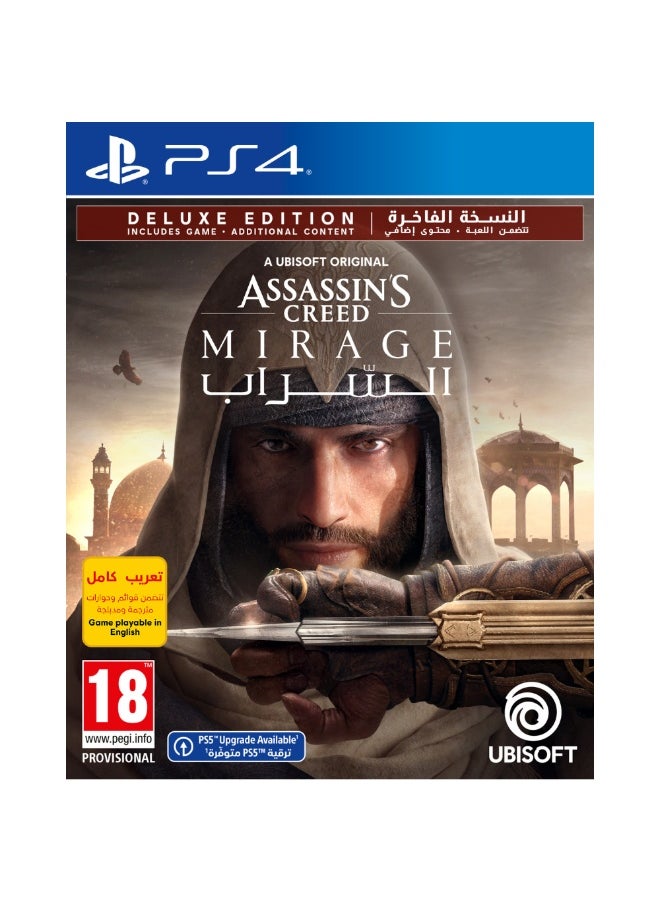 WOW! STUFF - PS4 Assassins Creed Mirage Deluxe Edition - Image 1