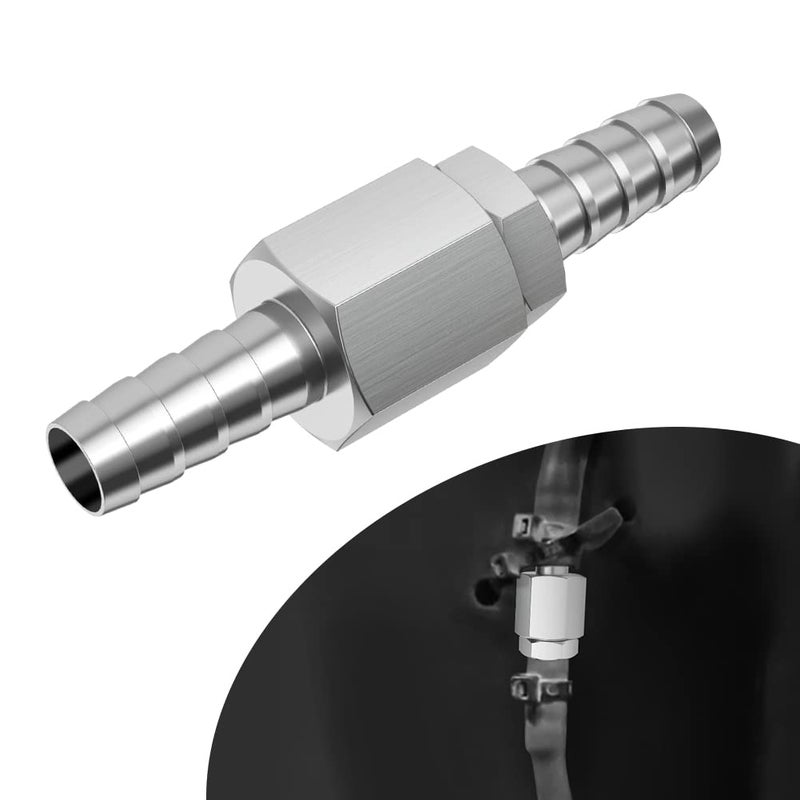 Fuel Tank Vent Rollover Valve Alpha Rider 304 Stainless Steel Breather Rollover Vent Valve For Kawasaki KRX 1000 With Steel Ball