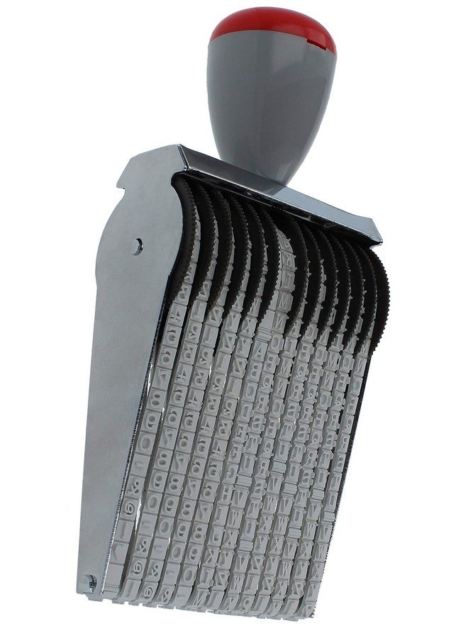 ExcelMark 13 Digit Roller Rubber Stamp Alphabet Number Symbol - Image 3