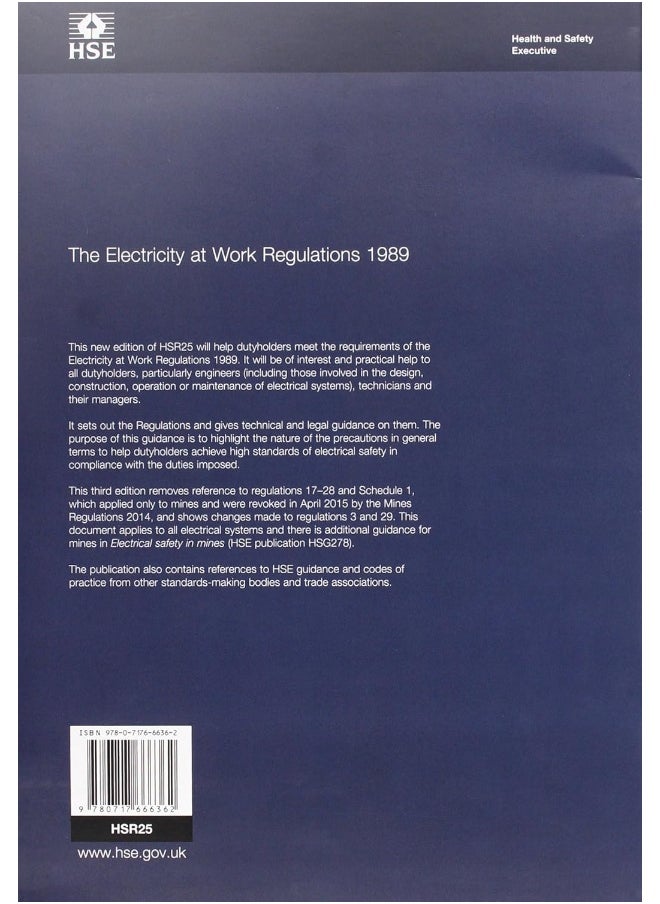 null - The Electricity at Work Regulations 1989: guidance on regulations - Image 1