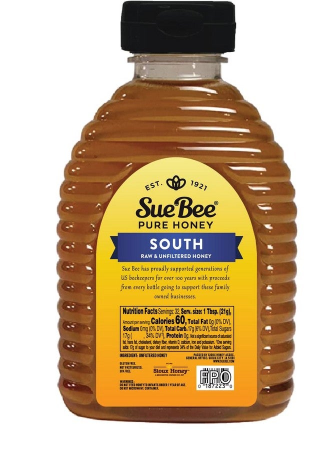 Sue Bee Honey Regional Southern USA Honey, Strained, Unfiltered Beekeeper-Owned Co-op Honey, 24-Ounce - Image 2
