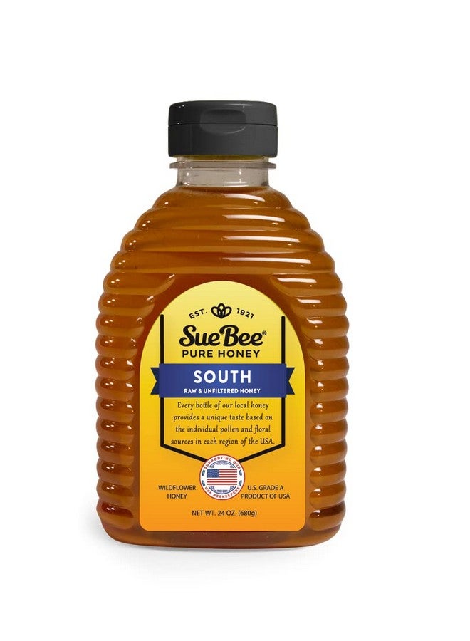 Sue Bee Honey Regional Southern USA Honey, Strained, Unfiltered Beekeeper-Owned Co-op Honey, 24-Ounce - Image 1