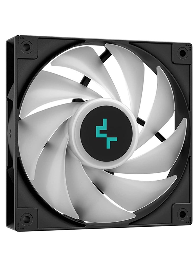 DEEPCOOL - Deepcool AG620 ARGB Dual-Tower 120mm CPU Air Cooler/CPU Fan | Support : Intel LGA2066/2011-v3/2011/1700/1200/1151/1150/1155 and AMD AM5/AM4 - R-AG620-BKANMN-G-1 - Image 1