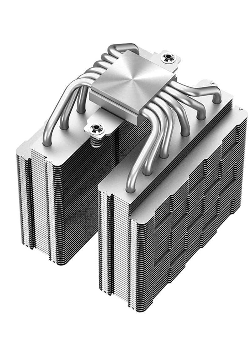 DEEPCOOL - Deepcool AG620 ARGB Dual-Tower 120mm CPU Air Cooler/CPU Fan | Support : Intel LGA2066/2011-v3/2011/1700/1200/1151/1150/1155 and AMD AM5/AM4 - R-AG620-BKANMN-G-1 - Image 1