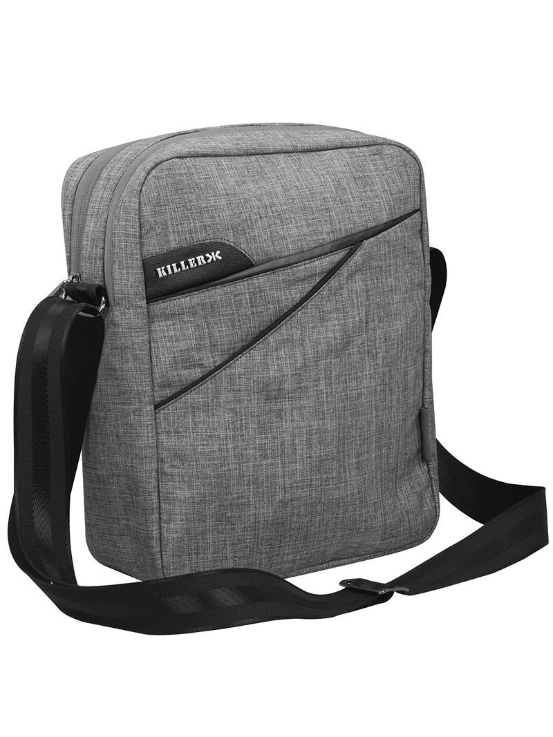 Killer Adelaide Stylish Travel Sling Bag Water Resistance Polyester Bag with Multiple Prockets and Padded section for iPad/Tablet - Image 1