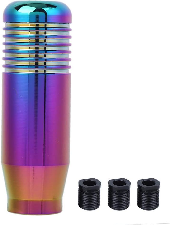 aqxreight Manual Gear Knob Aluminum Alloy Universal Colorful Knobs Head with Adapter Construction The Knob for Accurate Changes Seaml - Image 5