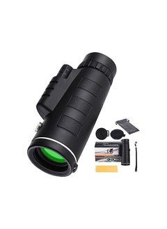 Generic 40x60 Monocular Telescope, Small Monoculars for Adults High Powered, Night Vision Monocular Telescope for Smartphone, High Definition Handheld Telescope for Wildlife Bird Watching Hunting  - Image 1