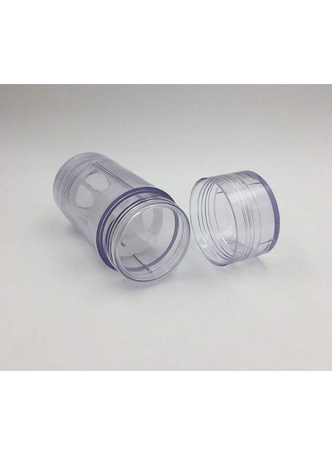 Pinklife 1 Oz(30Ml) Twist-Up Deodorant Containers,5 Pcs Clear Empty Deodorant Bottles Lip Balm Tubes Fot Diy Travel  - Image 2