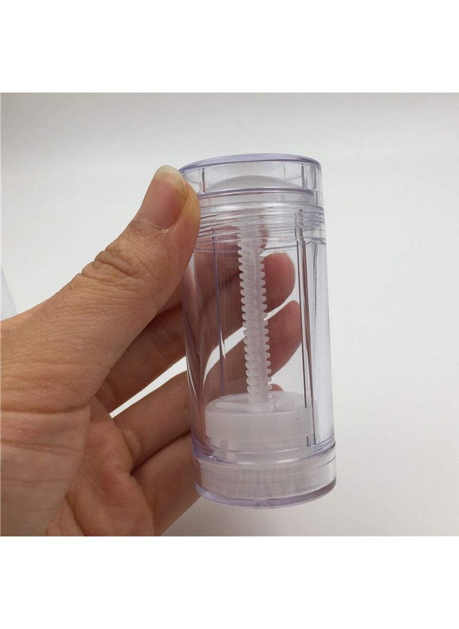 Pinklife 1 Oz(30Ml) Twist-Up Deodorant Containers,5 Pcs Clear Empty Deodorant Bottles Lip Balm Tubes Fot Diy Travel  - Image 5