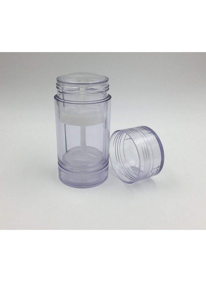 Pinklife 1 Oz(30Ml) Twist-Up Deodorant Containers,5 Pcs Clear Empty Deodorant Bottles Lip Balm Tubes Fot Diy Travel  - Image 3