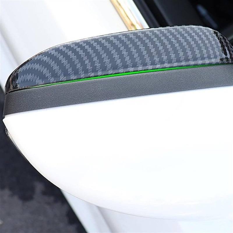 DEMULAX Carbon Fiber Rear View Mirror Cover - Image 4