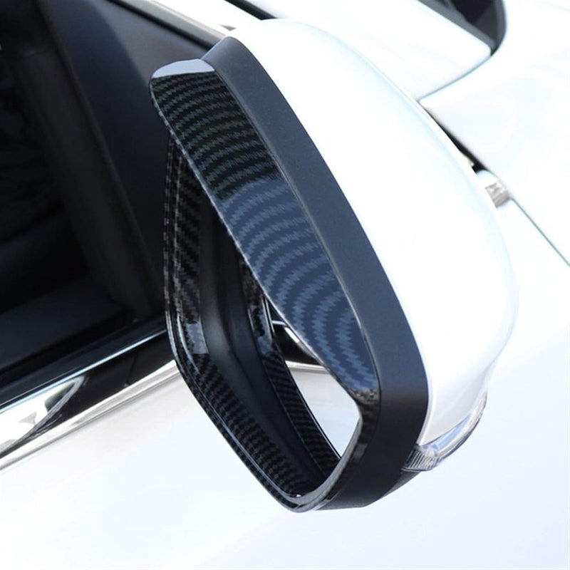 DEMULAX Carbon Fiber Rear View Mirror Cover - Image 3