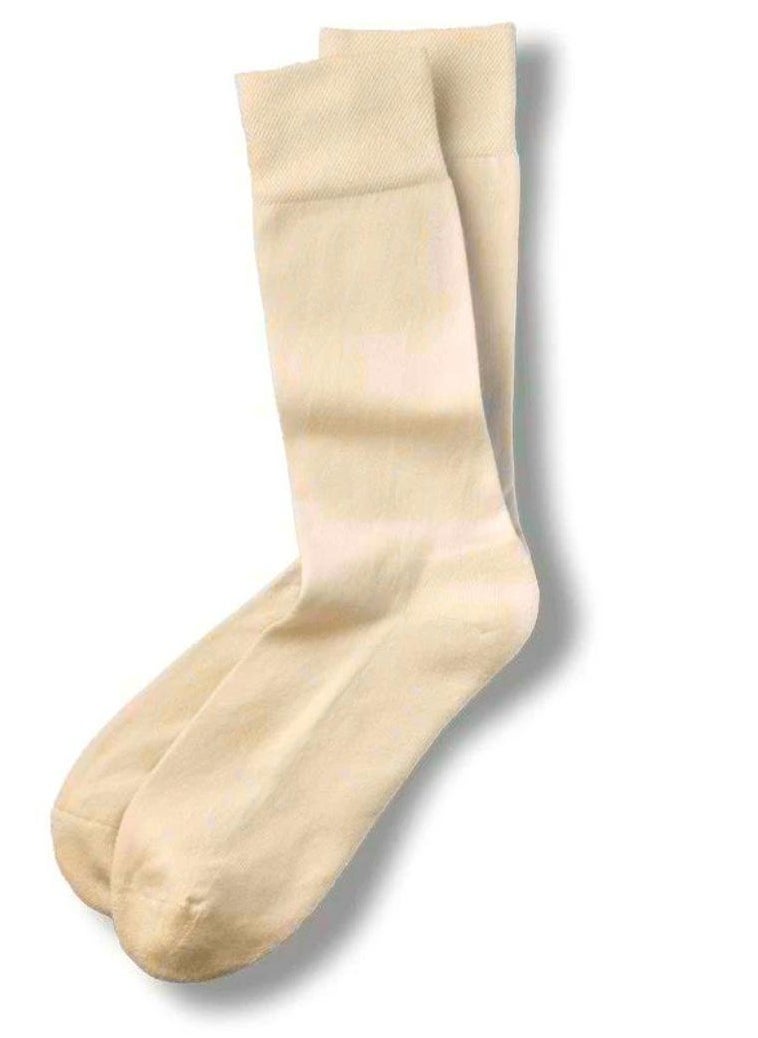 embrator Pack of 3 Plain Color Cotton Classic Socks for Men  - Image 1