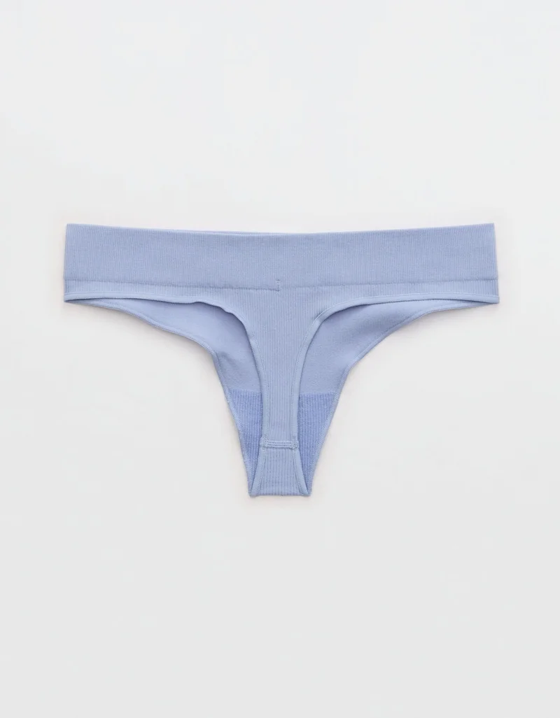 Aerie Superchill Seamless Thong Underwear