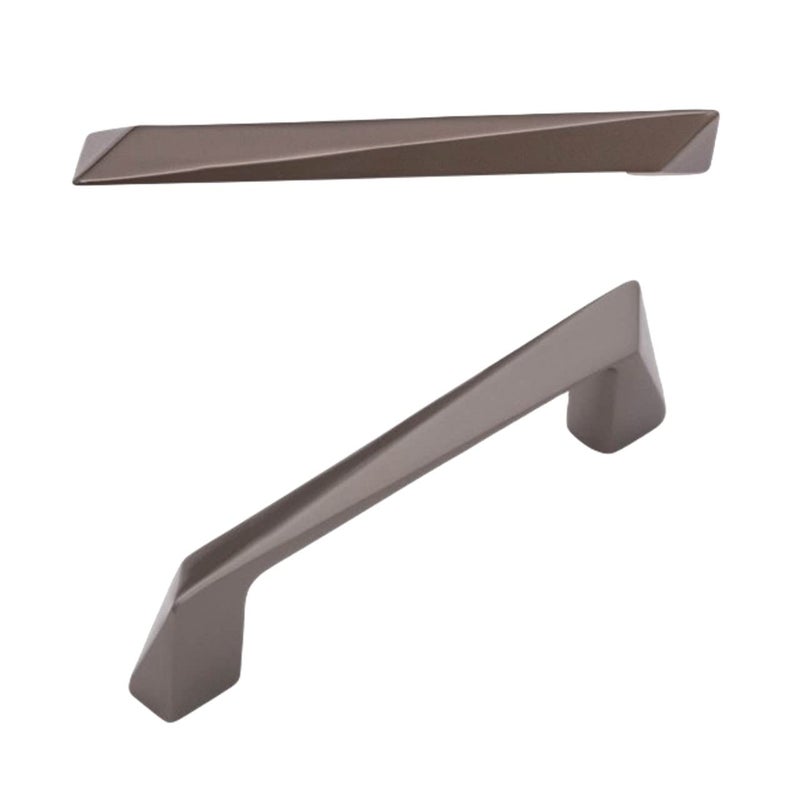 ATOM Atom 45 inches Zinc Cabinet Pull Handle Black Matt Finish Office Wardrobe Furniture Kitchen Drawer Push Bar 223 Pack of 2  - Image 2