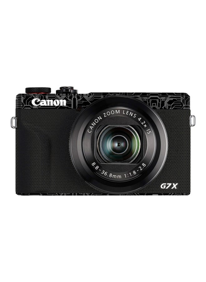 Walking Donkey Suitable For Canon G7XIII Body Frosted Ultra-Thin Film All-inclusive Protection Anti-Scratch Sticker Color Change Film G7XIII Photography Accessories Sticker (3m Carbon Fiber Black)  - Image 3