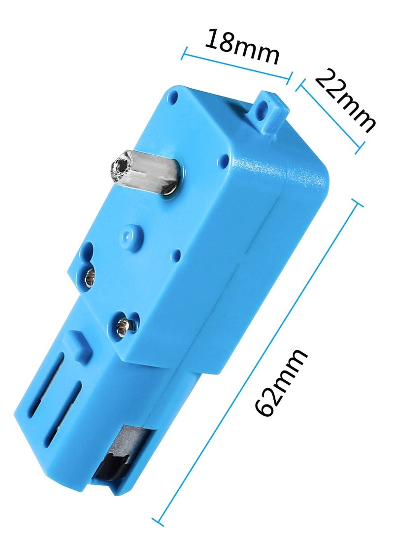 Generic - TT Gear Motor 1 90 Mini DC 6V Gear Motor with Metal Gears for Robot Smart Car DIY RC Toys Electric Motor Gearbox - Image 1