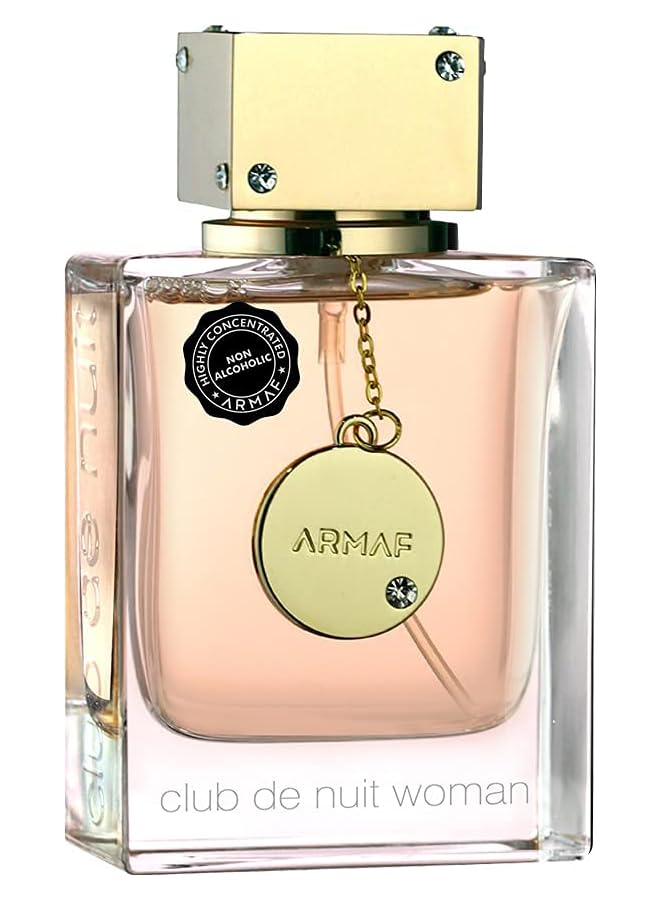 أرماف عطر كلوب دي نوي ومان غير كحولي، عطر طويل الأمد للنساء، 105 مل، عطر وردي للنساء - Image 1