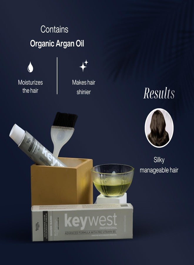 Keywest مُطوّر لون الشعر الاحترافي من كي ويست، حجم 20، تركيز 6%، 1000 مل + أنبوب صبغة شعر رقم 3 بني داكن 80 جم | تركيبة 2 في 1 مع برو فيتامين B5 مُدعّم - Image 5
