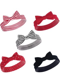 hudson baby Hudson Baby Infant Girl Cotton and Synthetic Headbands 