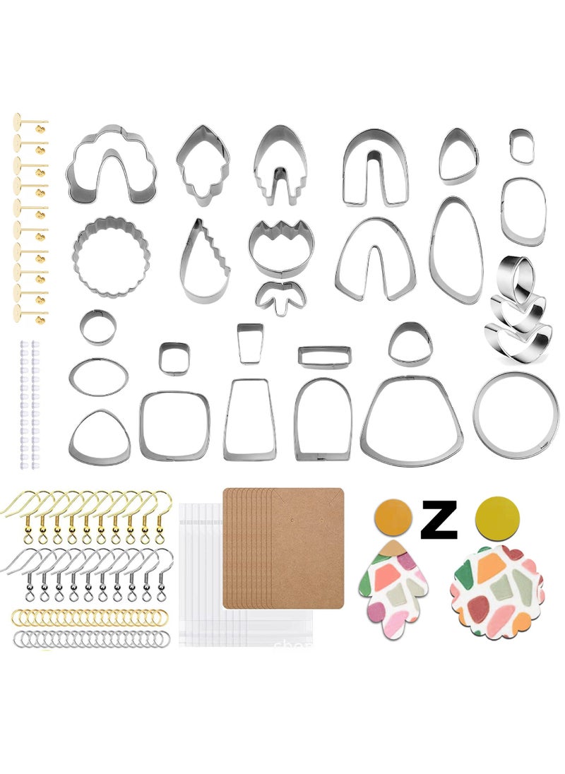 Arabest 24Pcs Polymer Clay Cutter Set with Storage Bag Z 138-piece clay cutter 