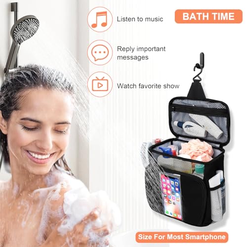 BAIMAY Dorm Room Essentials for Guys, Quick Dry Mesh Shower Caddy, Travel Toiletry Bag for Men and Women, Travel Cruise Ship Camping Essentials, Large Makeup Organizer for Full-Sized Toiletries Gifts for Men - Image 2