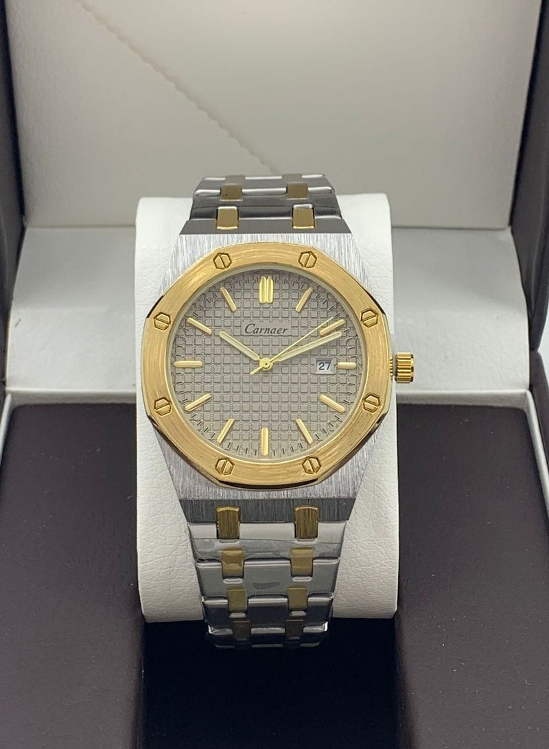 Men's watch against water, steel