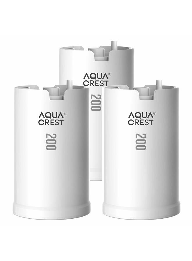 AquaCrest فلتر مياه الصنبور FMC303X، متوافق مع DuPont WFFMC303X، WFFMC300X Cartridge فلترة مياه الصنبور، 200 جالون (عبوة من 3) - Image 1