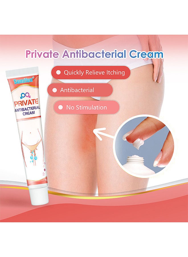 Sumifun - Private Antibactetial Cream, Female Private Parts Antipruritic Cream Ointment To Remove Itching Peculiar Smell Dermatitis, Feminine Itch Treatment Cream For Health Care - Image 1