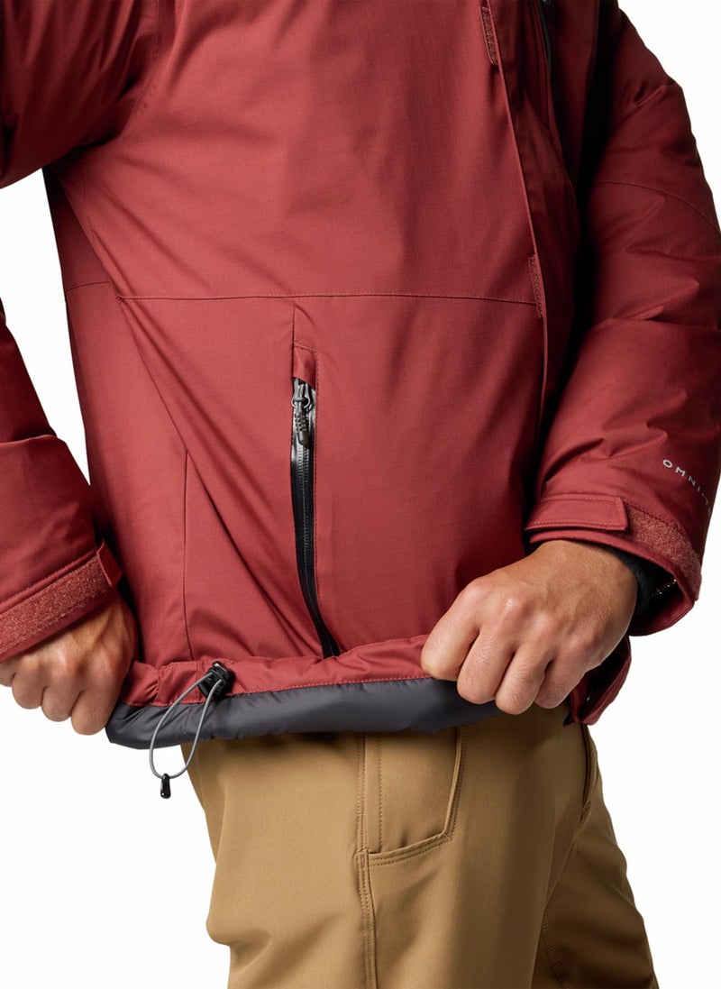 Columbia Men's Oak Harbor II Insulated Jacket, Spice, Small - Image 3