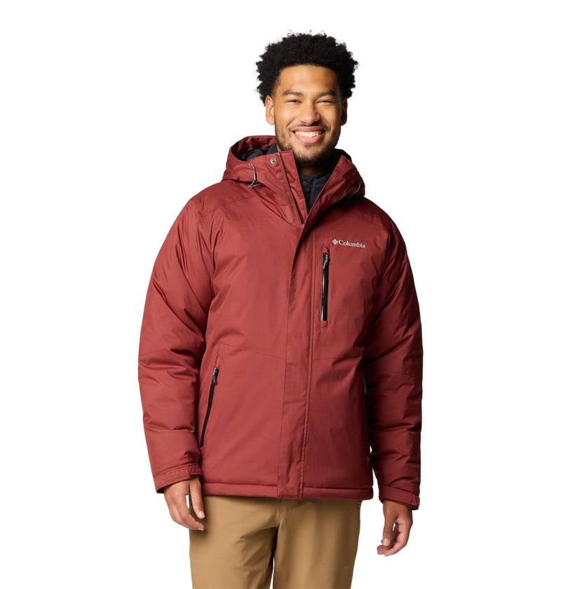 Columbia Men's Oak Harbor II Insulated Jacket, Spice, Small - Image 2